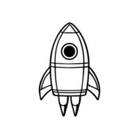Rocket Symbol, Beginning of Interplanetary Travel vector