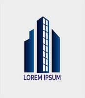 Building Logo Design For Company vector