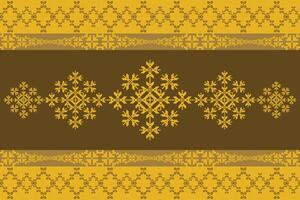 fabric pattern design western style vector