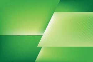 simple green gradient background design vector
