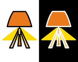 Simple and refined decorative lamps that blend seamlessly into clean, uncluttered spaces for a minimalist look vector