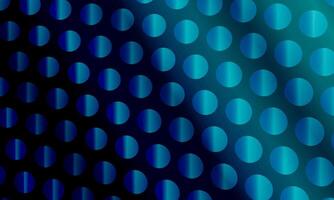 Abstract halftone dots dotted on dark blue background. vector