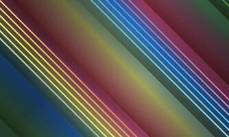 Light color cover with straight stripes. Abstract colorful geometric diagonal overlay layer background. vector