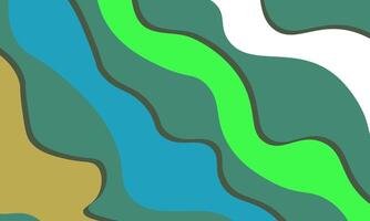 Abstract wavy colorful background. Trendy liquid design. vector