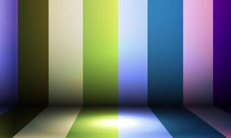 Multicolor vertical striped pattern. Colorful stage vintage background. vector
