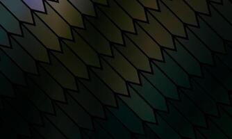 Abstract colorful pattern of triangle diagonal line stripes on a black background. gray geometric. vector