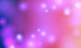 Blurred bokeh light on pink background. Abstract glitter defocused. soft color. vector