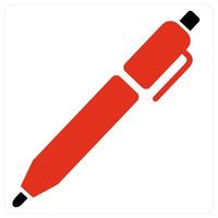 pen and write icon concept vector