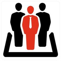 Business Managers and management icon concept vector