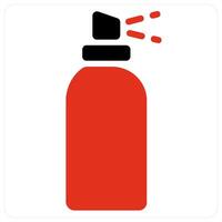 Spray and Color icon concept vector