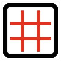 slice and tool icon concept vector