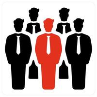 Management and business icon concept vector