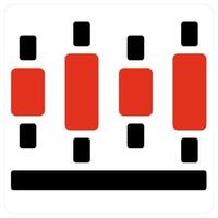 Sequence and series icon concept vector