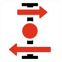 Sequence and series icon concept vector