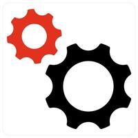 Configuration and setting icon concept vector