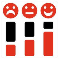 Rating and survey icon concept vector