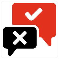 Rating and survey icon concept vector