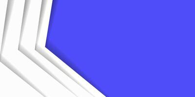Geometric shapes on abstract blue background vector