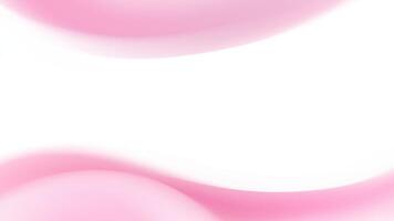 Abstract Pink Gradient Curves White Background vector