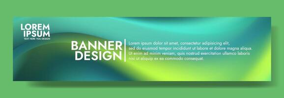 Abstract Green Background With Text vector