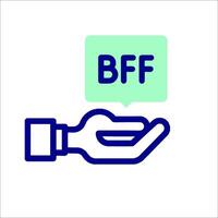 Bff - bff - bff - bff - bff - bff - b vector