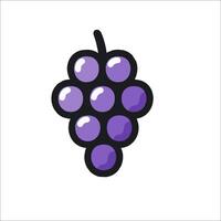 grapes icon price credit usd vector