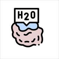 H2o h20 symbol h20 symbol h20 symbol h20 symbol h20 symbol h vector