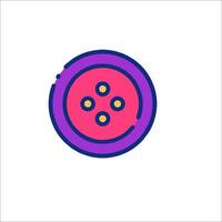 Button icon illustration vector