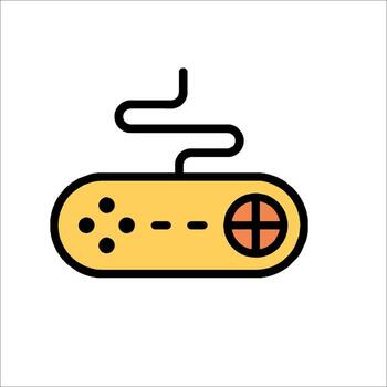A game controller icon on a white background vector