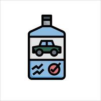 Car wash icon illustration vector