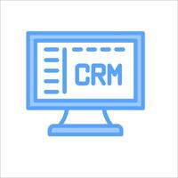 Crm software for small businesses vector