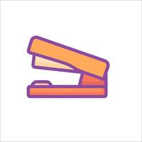A stapler icon on a white background vector