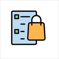 Shopping cart icon vector