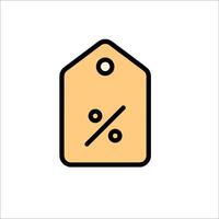 Sale price tag icon illustration vector