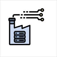 A black and white icon of a computer with a computer on top vector