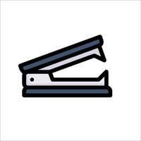 A stapler on a white background vector