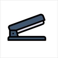 A stapler on a white background vector