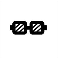 Glasses icon isolated on white background vector