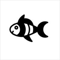 fish icon illustration vector