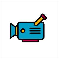 camera icon illustration vector