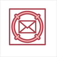 Email icon illustration vector