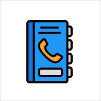 A phone icon on a white background vector