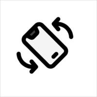 Mobile phone icon vector