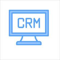 Crm software for small businesses vector