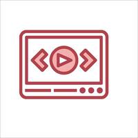 player icon illustration vector
