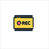 The logo for rec vector