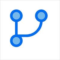 The icon for the link icon vector