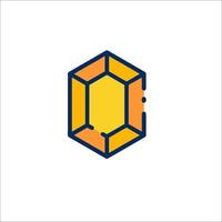 A logo for a company that makes a cube vector