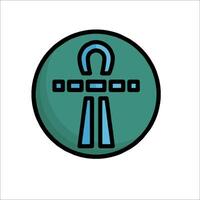 An egyptian symbol for an ankh vector