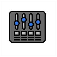 A black and white image of a mixer vector